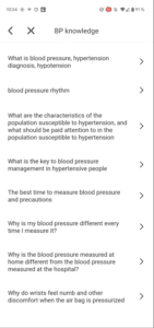 YHE Doctor BP Pro Blutdruckuhr App und Sprache 