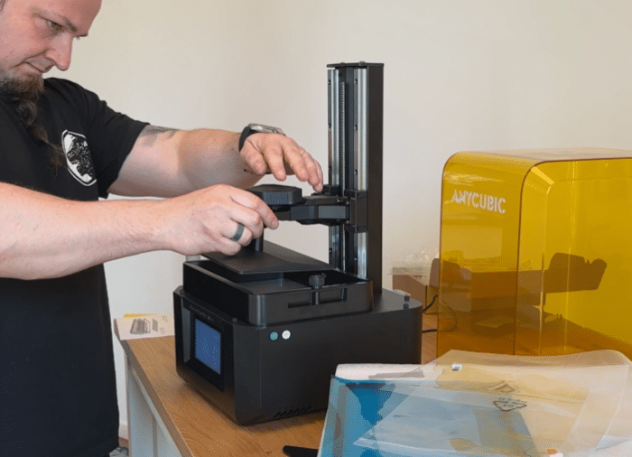 Anycubic Photon Mono M5s Test & Review einfacher Aufbau