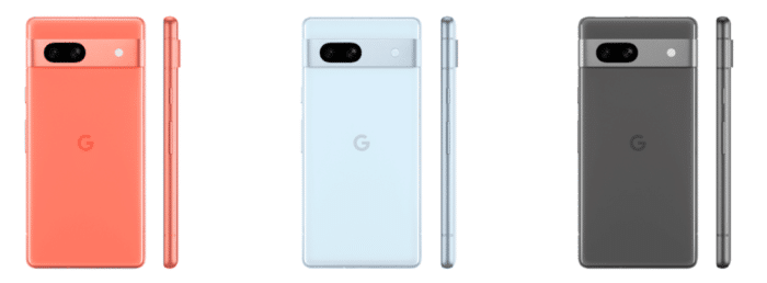 Google Pixel 7a Farbauswahl