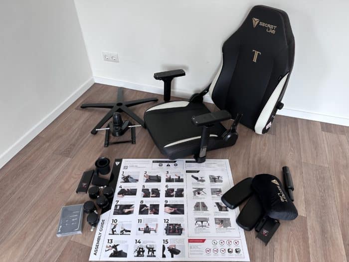 Secretlab TITAN Evo Aufbau anleitung