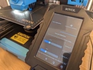 Sovol QC07 Test & Review  Input Shaper Messung
