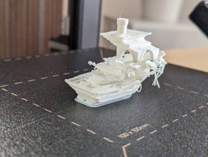 Sovol QC07 Test & Review erstes Benchy nach Input Shaper Fehlkalibrierung