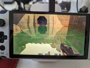 Win GPD 4 Test & Review Quake 2 RTX