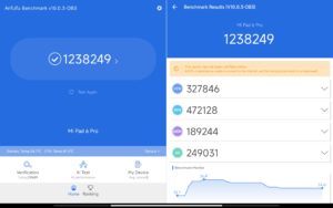 Xiaomi Pad 6 Pro Test & Review Benchmark Ergebnisse