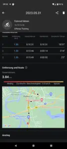 TicWatch Pro 5 Review & Test Mobvoi App GPS & Auswertung in der App