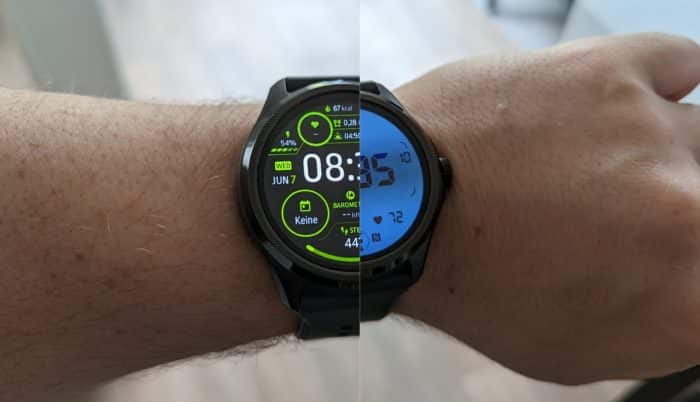 TicWatch Pro 5 Review & Test Beide Displays in Betrieb