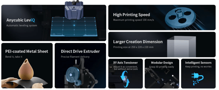 Anycubic Kobra Neo Features