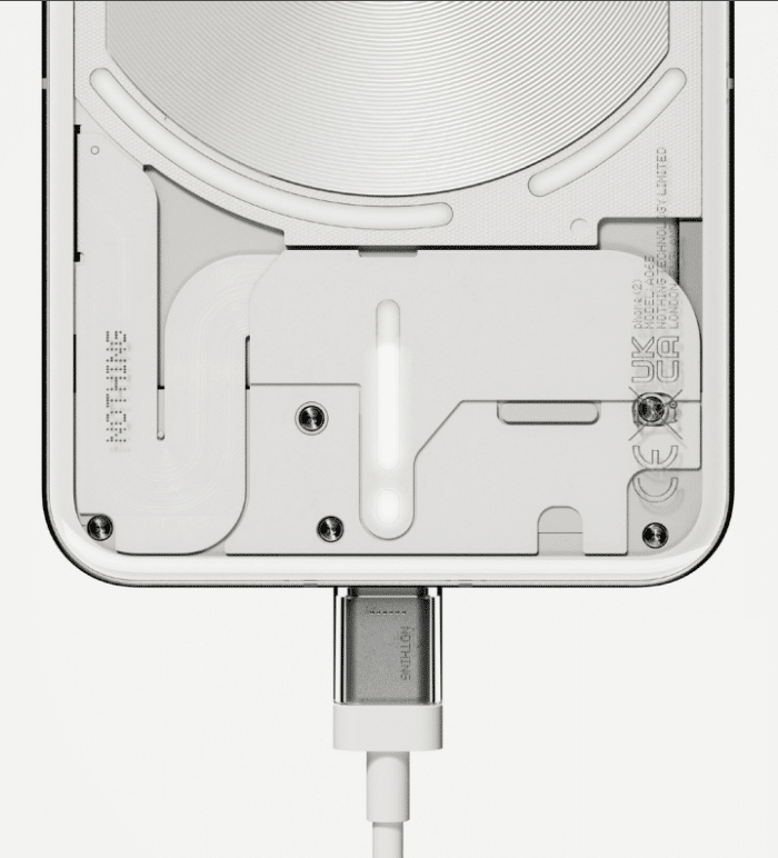 Nothing Phone (2) Akku & induktives beladen