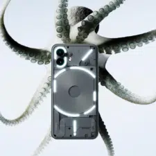 Nothing Phone (2) Glyphen Rückseite