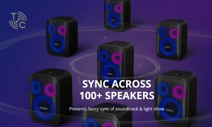 Tronsmart Halo 200 TWS Stereo Kopplung uns 100 Geräte Sync