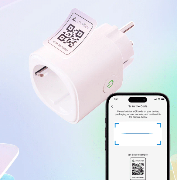 Meross Matter WLAN Adapter MSS315  Einrichtung per QR Code