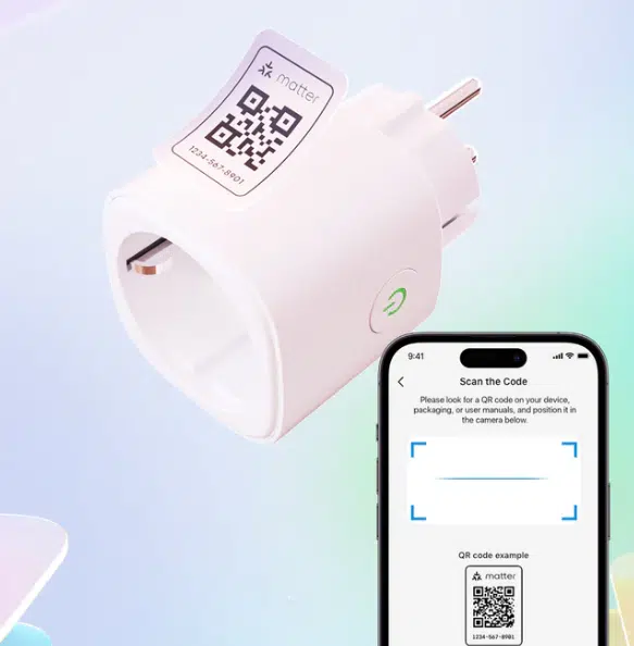 Meross Matter WLAN Adapter MSS315  Einrichtung per QR Code