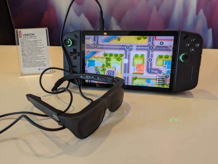 lenovo Legion Go Hands On AR Brille