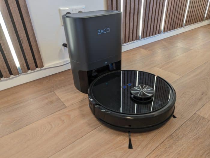 ZACO A10 PRO Absaugstation und Saugroboter