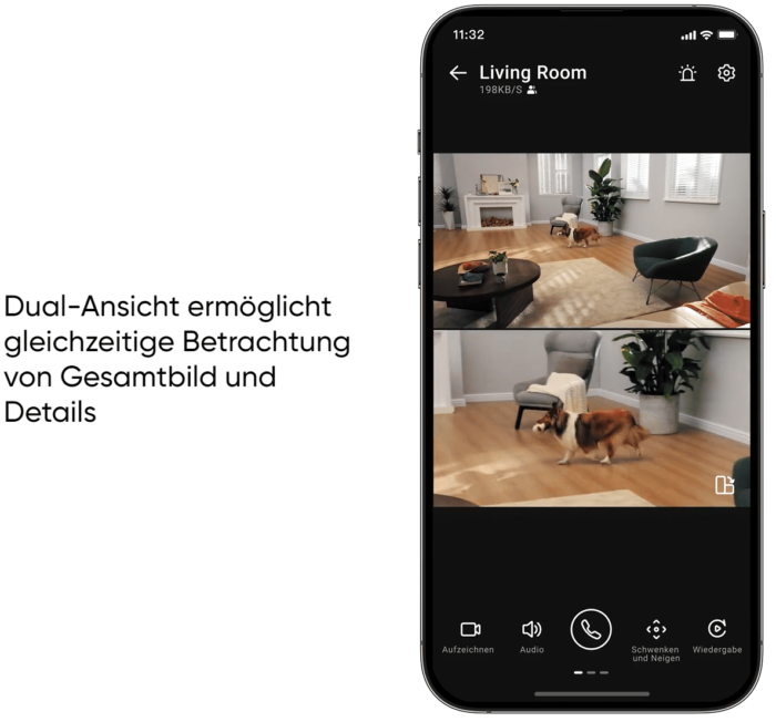 Eufy Indoor Cam S350
Dual Ansicht