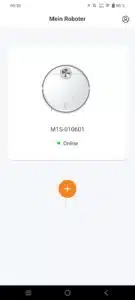 ZACO M1S Test & Review App Einstellungen