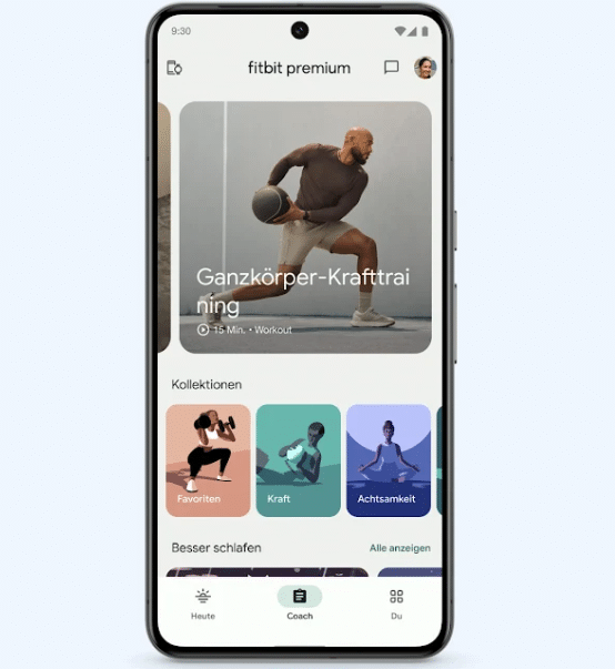 Google Pixel Watch 2 Fitbit App