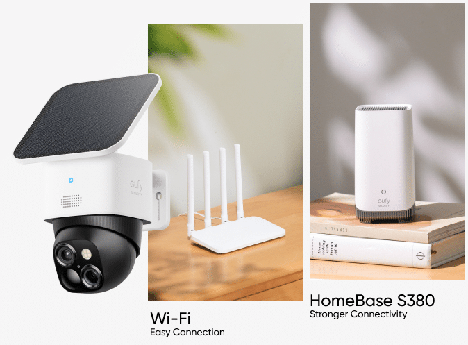 eufy SoloCam S340 WLAN oder Homebase