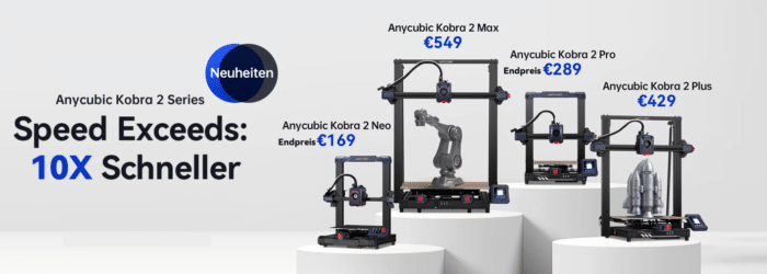 Anycubic Kobra 2 Übersicht der Serie