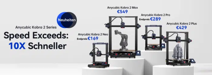 Anycubic Kobra 2 Übersicht der Serie