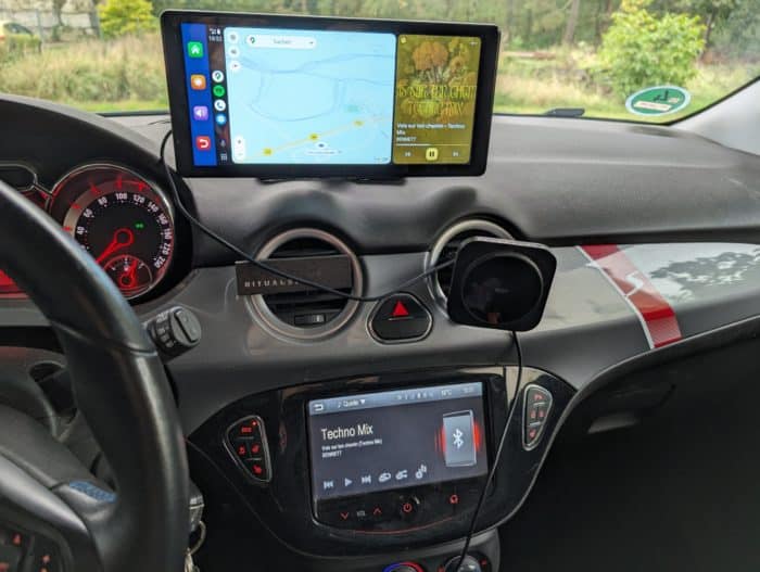 Hikity Auto Multimedia Player Eingebaut im KFZ