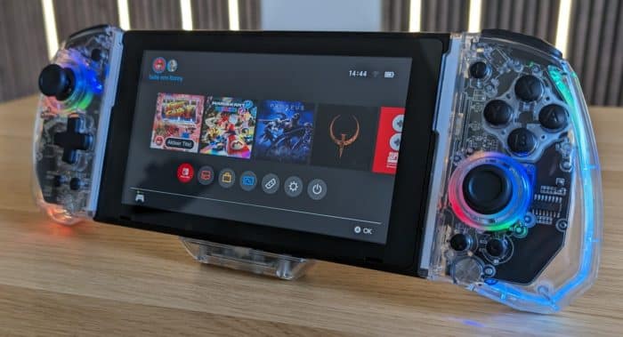 Joypad Controller für Nintendo Switch/OLED in Betrieb