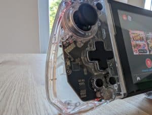 Joypad Controller für Nintendo Switch/OLED gedimmte LED Farbe
