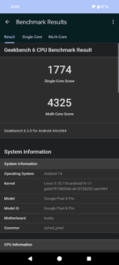 Pixel 8 / 8 Pro Review & Testbericht Benchmark