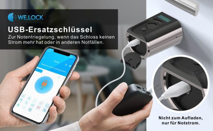 Welock Touch41 smartes Türschloss