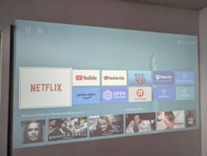 Emotn N1 Full-HD Beamer Kurztest Oberfläche