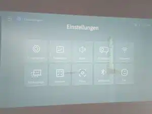 Emotn N1 Full-HD Beamer Kurztest Oberfläche