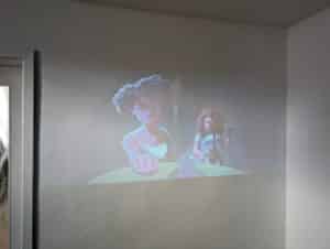 Emotn N1 Full-HD Beamer Kurztest Bild am Tag