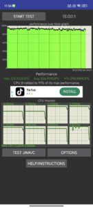 Xiaomi 14 Pro Kurztest CPU Stress Test Ergebnisse