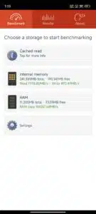 Xiaomi 14 Pro Kurztest Lese- & Schreibgeschwindigkeiten