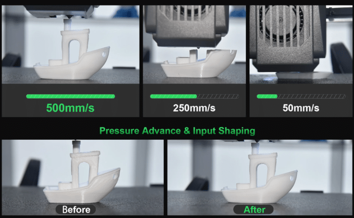 Artillery Sidwinder X4 Pro 500mm/s, Pressure Advance & Input Shaping