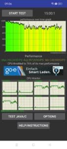 OnePlus 12 CPU Stresstest