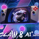 MSI Claw 8 AI+ – die Spitze der Leistungsfähigkeit eines Handhelds (8 Zoll, Intel Core Ultra 7, 32 GB RAM, Windows 11)