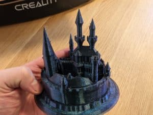 Creality Ender-3 V3 KE Drucktest Schloss