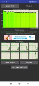 Poco X6 Pro Test & Review Screenshots CPU Stresstest