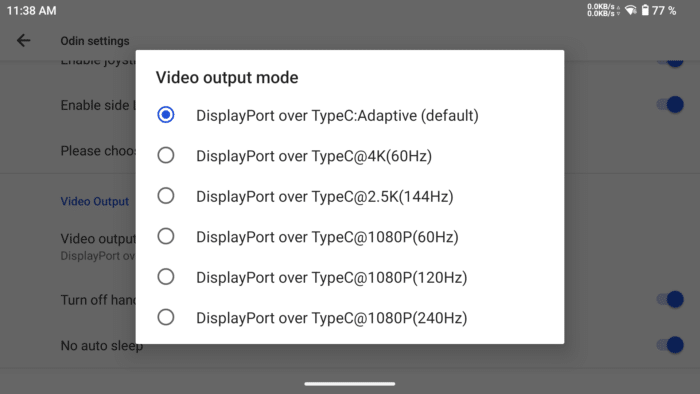 Ayn Odin 2 Review & Testbericht Videoausgabe