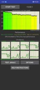 Nubia Z60 Ultra Test & Review CPU Stress Test