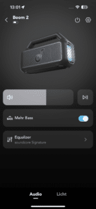Soundcore Boom 2
App