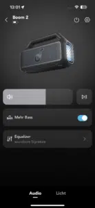Soundcore Boom 2
App