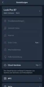 SwitchBot Lock Pro App