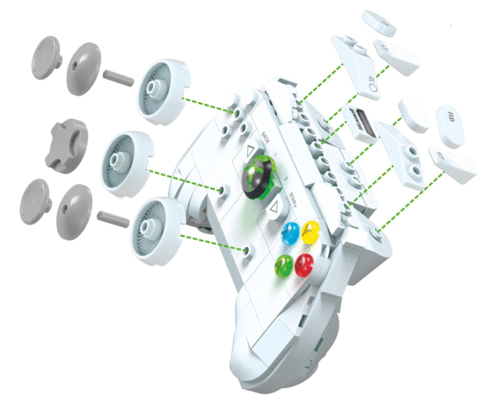 MEGA Microsoft Bauset Xbox 360 Controller