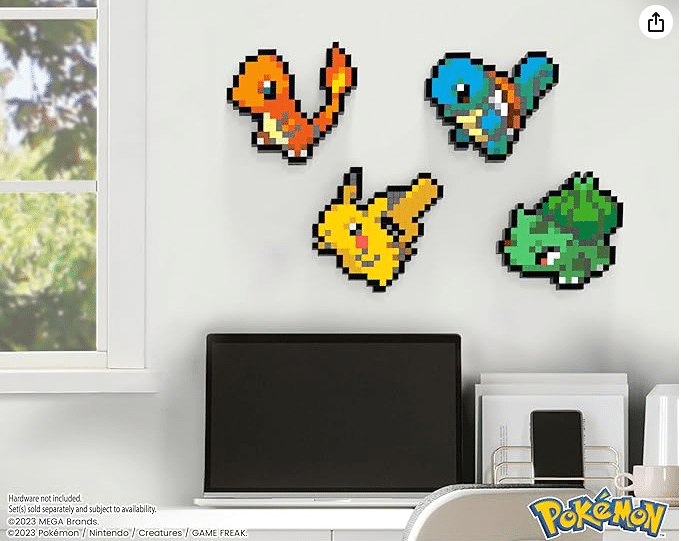 MEGA Pokémon Pixel Art alle Pokémon 