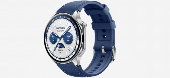 OnePlus Watch 2 Nordic Blue Edition