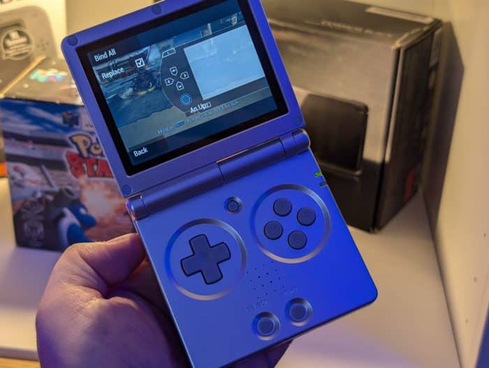 Anbernic RG35XX SP Anpassen der PSP Steuerung