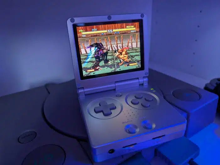 Anbernic RG35XX SP auf PSX