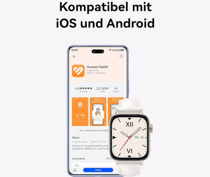 HUAWEI Watch FIT 3
Kompatibilität